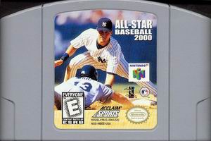All-Star Baseball 2000 (USA) Cart Scan